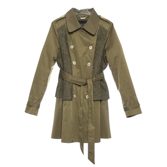 Steve Madden Jackets & Coats Steve Madden Military Green Tweed